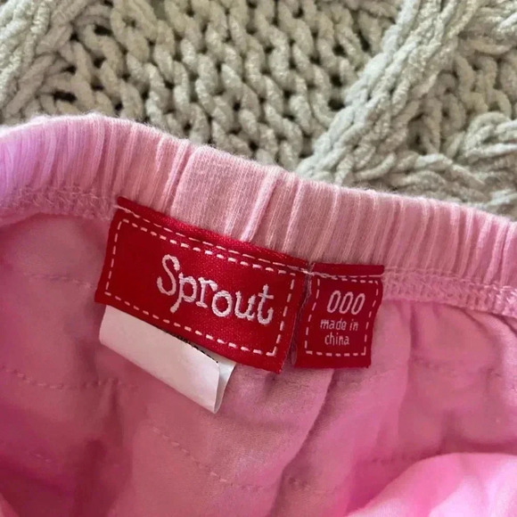 0-3 month spring Sprout flower‎ dress and bloomer set​ - Picture 5 of 5